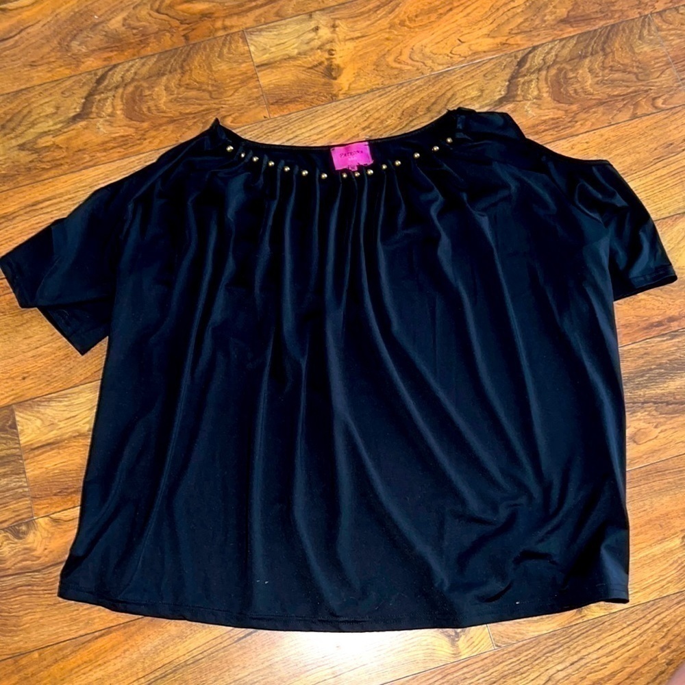 PATRONA USA Cold Shoulder 1XL Black - Picture 1 of 3
